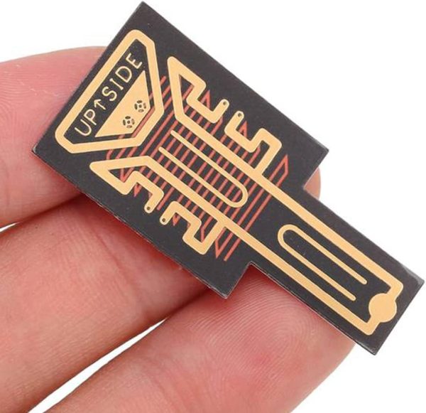 Original Aluminium SP11 Pro™ Signal Booster Chip – Pack of 2 + Mobile Stand keychain  -- سگنل بوسٹر چپ 3 عدد📶🔥