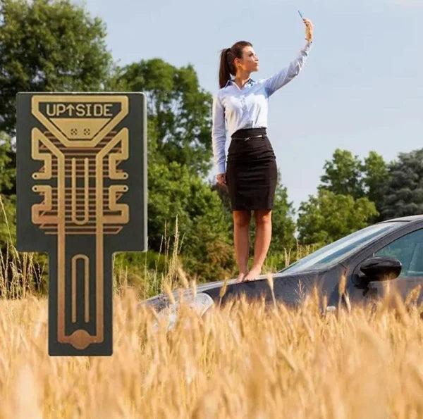 Original Aluminium SP11 Pro™ Signal Booster Chip  –  Pack of 3 + Mobile Stand keychain