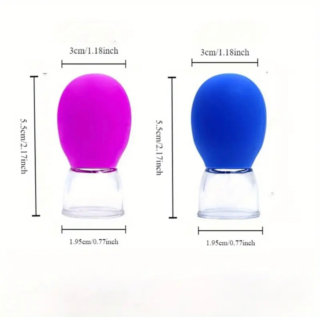 Facial Cupping Glass Cups