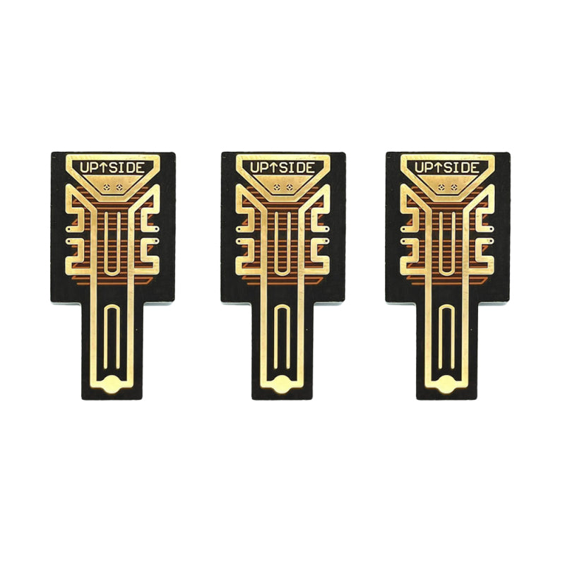 Original Aluminium SP11 Pro™ Signal Booster Chip – Pack of 2 + Mobile Stand keychain  -- سگنل بوسٹر چپ 3 عدد📶🔥